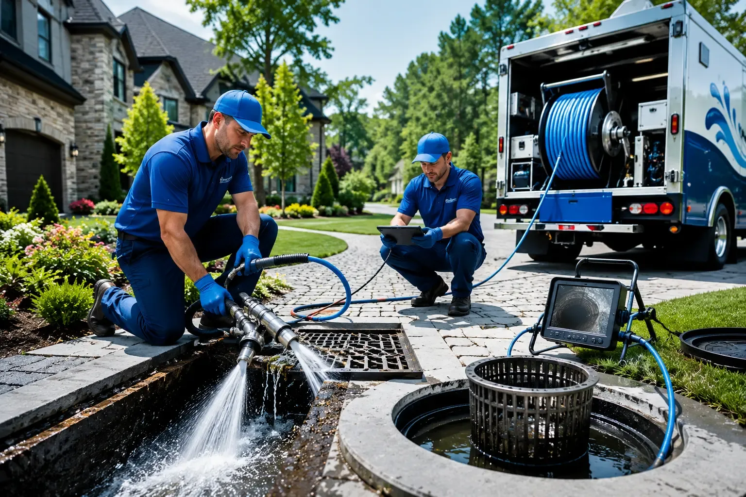Local outdoor drain cleaning professionals in Holmesville, OH