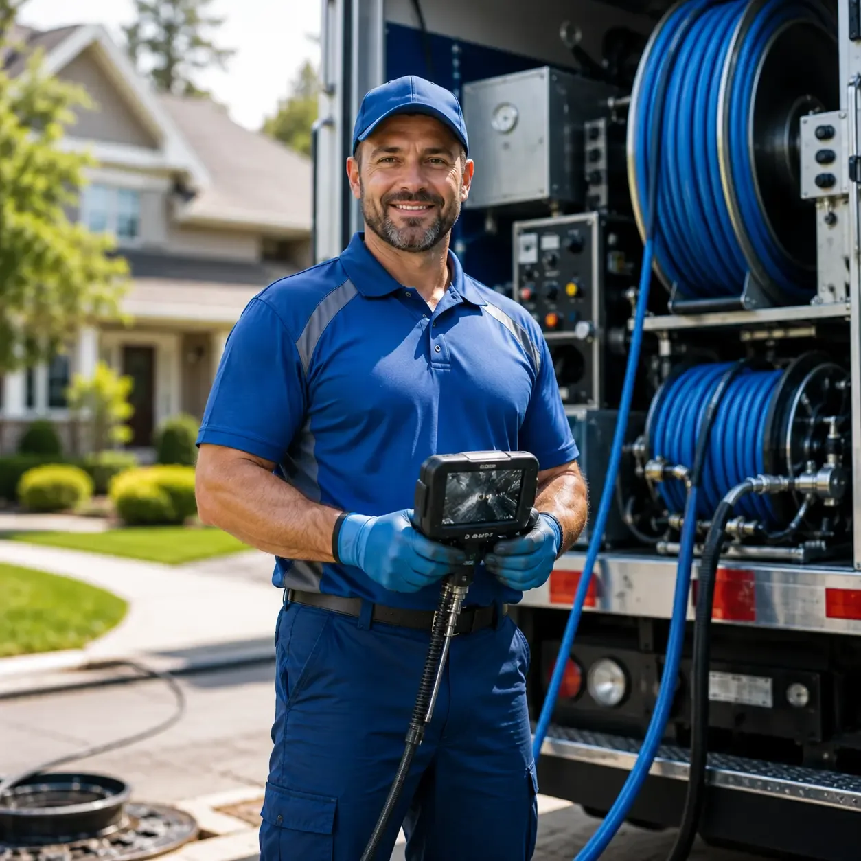 Local outdoor drain cleaning specialists in Holmesville, OH